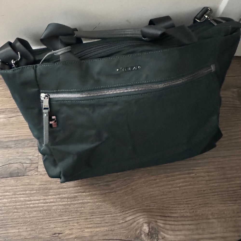 Tumi Voyageur Mauren laptop tote - dark green
